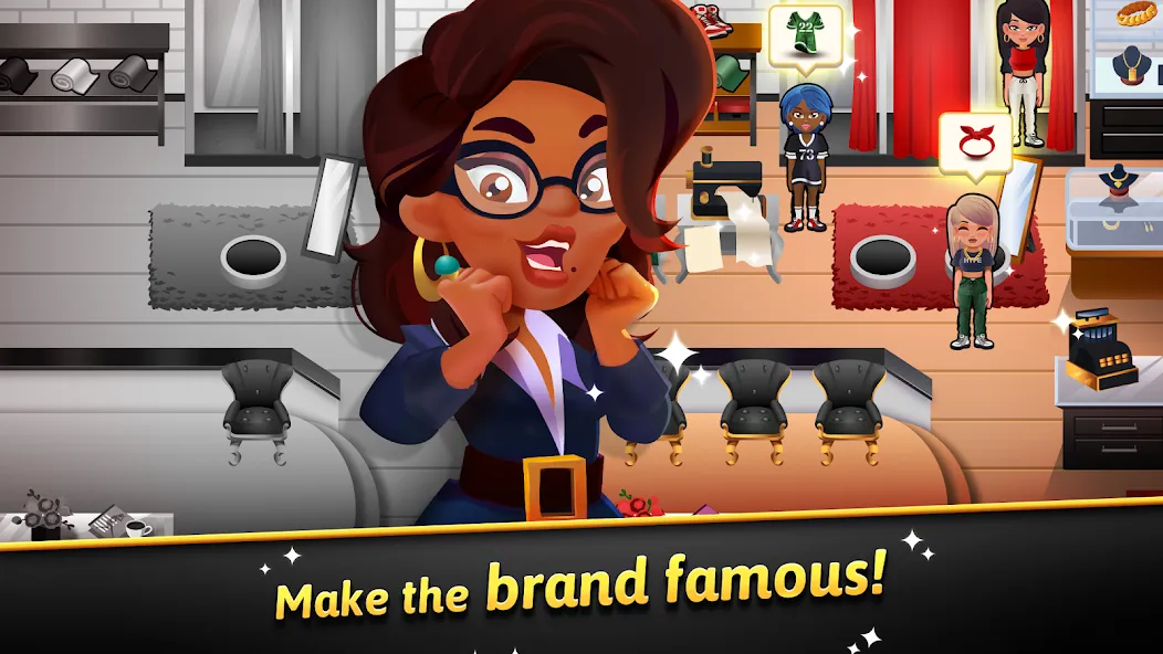 Hip Hop Salon Dash Beauty Game (Хипхоп салон Дэш красивая игра) [МОД: Много монет, Открытые уровни и Мега MOD] Screenshot 2