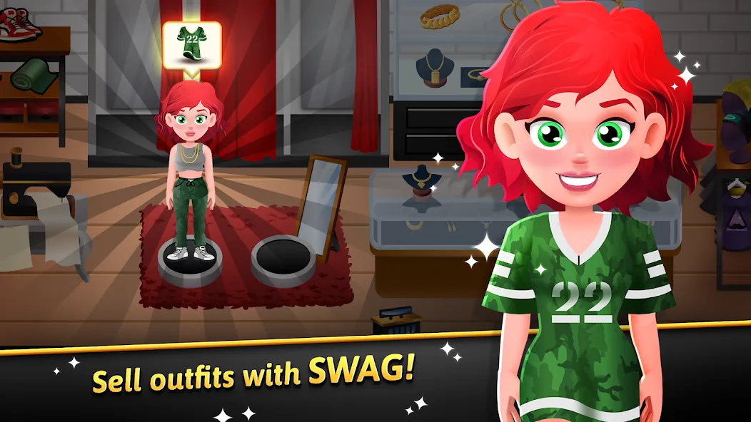 Hip Hop Salon Dash Beauty Game (Хипхоп салон Дэш красивая игра) [МОД: Много монет, Открытые уровни и Мега MOD] Screenshot 3