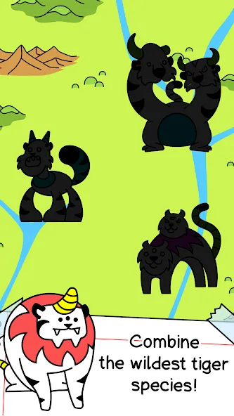 Tiger Evolution Idle Wild Cats (Тигровая эволюция дикие кошки) [МОД: Много монет, Открытые уровни и Мега MOD] Screenshot 3