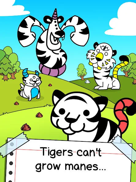 Tiger Evolution Idle Wild Cats (Тигровая эволюция дикие кошки) [МОД: Много монет, Открытые уровни и Мега MOD] Screenshot 5