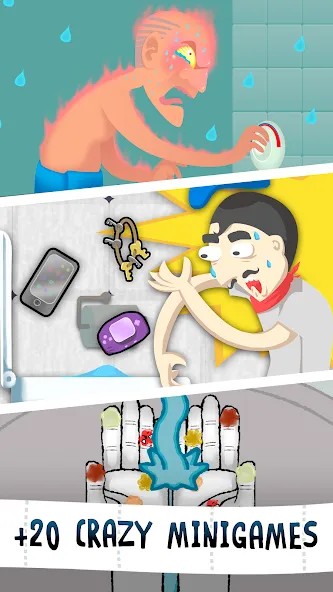 Toilet Time: Fun Mini Games (Туалетное время) [МОД: Много монет, Открытые уровни и Мега MOD] Screenshot 3