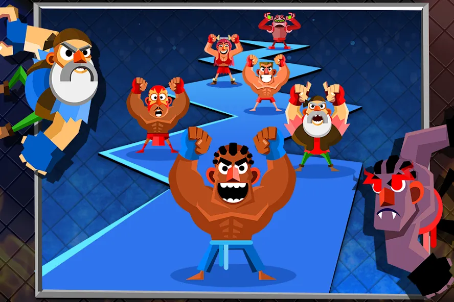 UFB 2: Fighting Champions Game (УФБ 2) [МОД: Много монет, Открытые уровни и Мега MOD] Screenshot 3