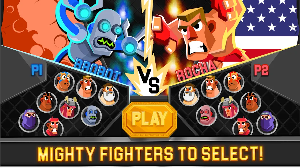 UFB 3: MMA Fighting Game (УФБ 3) [МОД: Деньги, Монеты и Меню MOD] Screenshot 2