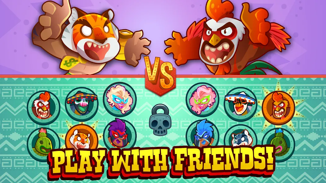 UFB Lucha Libre: Fight Game (УФБ Луча Либре) [МОД: Деньги, Монеты и Меню MOD] Screenshot 3