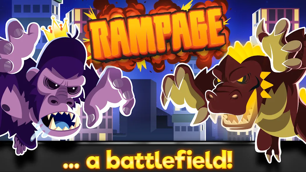 UFB Rampage: Monster Fight (УФБ Рэмпейдж) [МОД: Меню, Бесконечные монеты и Открытые уровни] Screenshot 2