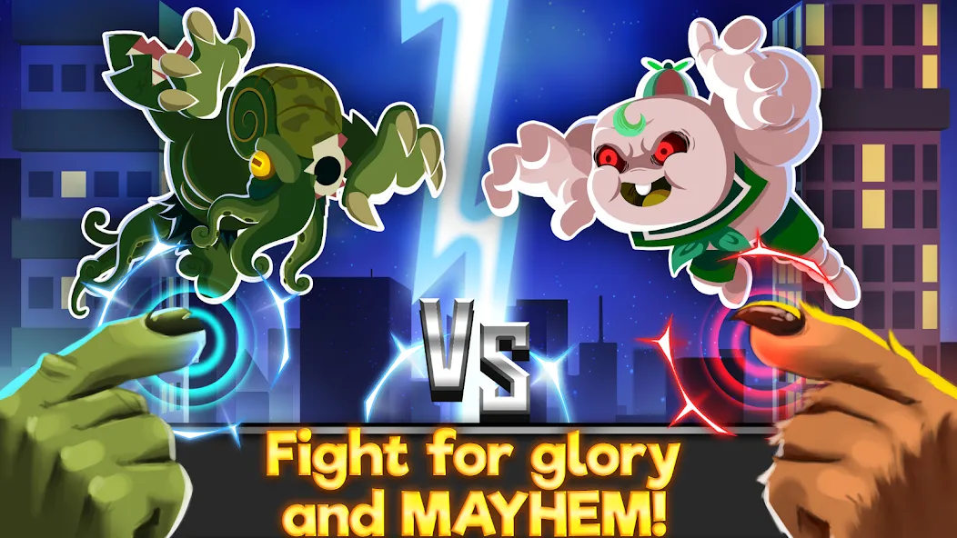 UFB Rampage: Monster Fight (УФБ Рэмпейдж) [МОД: Меню, Бесконечные монеты и Открытые уровни] Screenshot 4