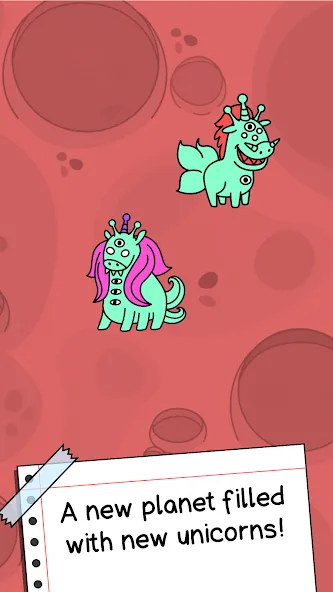 Unicorn Evolution: Idle Catch (Юникорн Эволюшн) [МОД: Меню, Бесконечные монеты и Открытые уровни] Screenshot 5