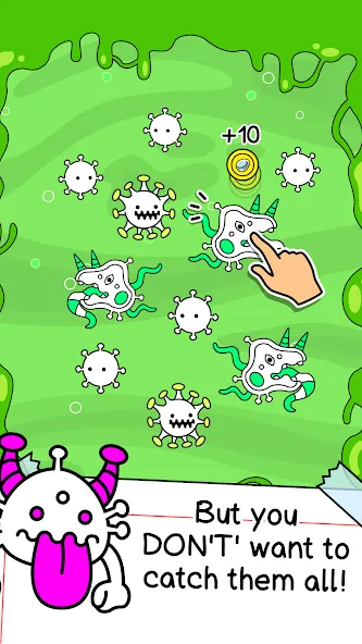 Virus Evolution: Merge Game (Вирус Эволюшн) [МОД: Бесконечные деньги, Монеты и Мега MOD] Screenshot 2