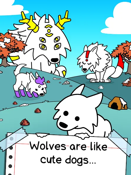 Wolf Evolution: Merge Wild Dog (Вульф Эволюшн) [МОД: Деньги, Монеты и Меню MOD] Screenshot 5