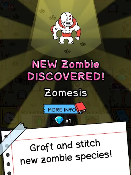 Zombie Evolution: Idle Game (Зомби Эволюция) [МОД: Меню, Бесконечные монеты и Открытые уровни] Screenshot 5