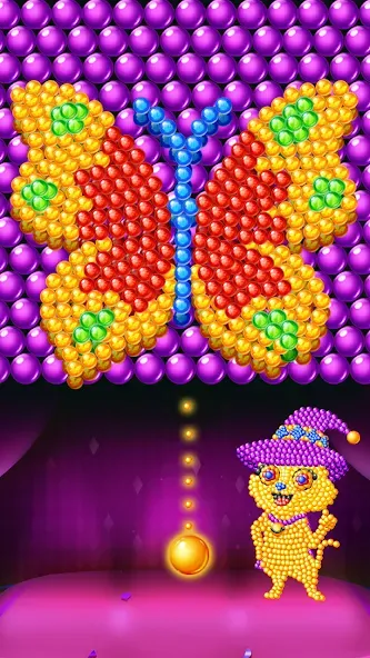 Bubble Shooter Jerry (Бабл Шутер Джерри) [МОД: Все открыто, Дополнительные деньги и Меню MOD] Screenshot 1