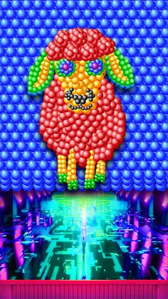 Bubble Shooter Jerry (Бабл Шутер Джерри) [МОД: Все открыто, Дополнительные деньги и Меню MOD] Screenshot 3