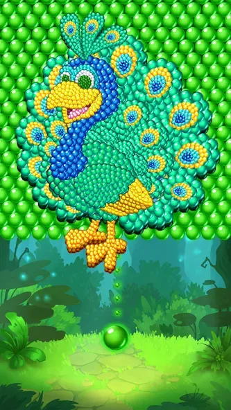 Bubble  Shooter [МОД: Все открыто, Дополнительные деньги и Меню MOD] Screenshot 1