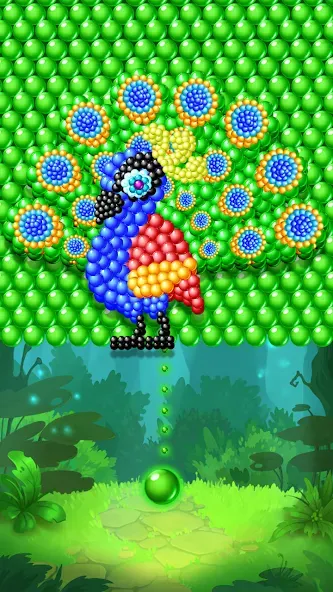 Bubble  Shooter [МОД: Все открыто, Дополнительные деньги и Меню MOD] Screenshot 3