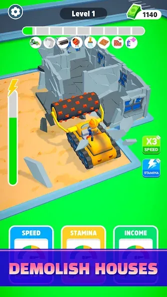Home Builder 3D ! [МОД: Много денег, Монет и Все открыто] Screenshot 1