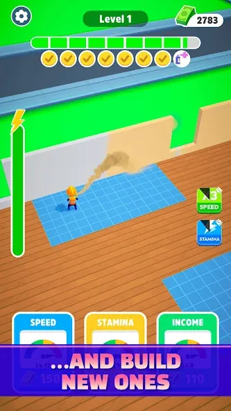 Home Builder 3D ! [МОД: Много денег, Монет и Все открыто] Screenshot 2