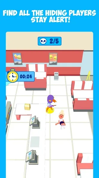 A4 Hide and Seek [МОД: Бесконечные деньги, Монеты и Мега MOD] Screenshot 2