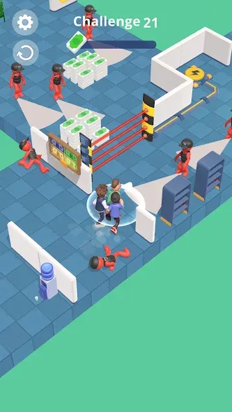 Heist challenge – grab and go [МОД: Все открыто, Дополнительные деньги и Меню MOD] Screenshot 4