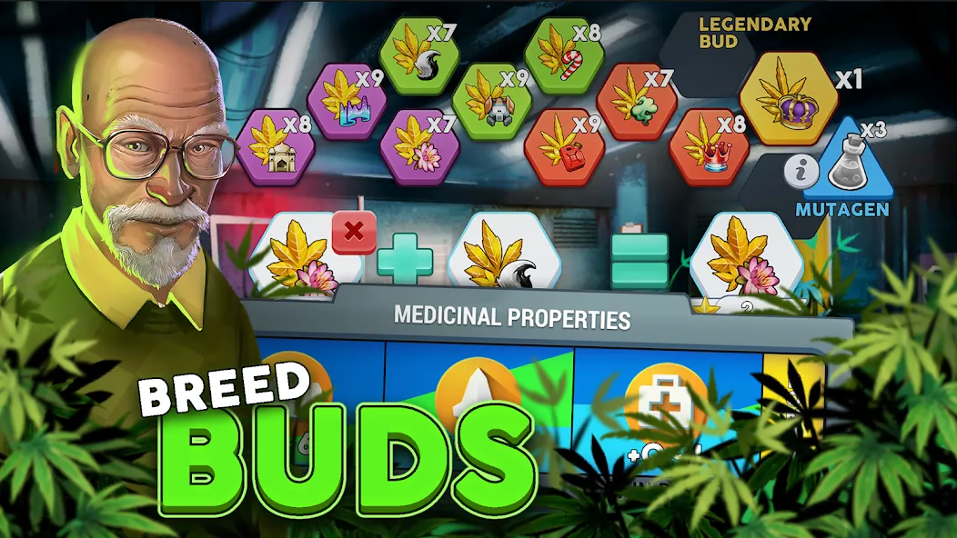 Hempire - Plant Growing Game (Хемпир) [МОД: Деньги, Монеты и Меню MOD] Screenshot 4