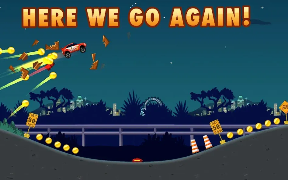 Extreme Road Trip 2 (Экстримпоездка 2) [МОД: Деньги, Монеты и Меню MOD] Screenshot 1