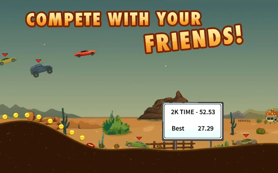 Extreme Road Trip 2 (Экстримпоездка 2) [МОД: Деньги, Монеты и Меню MOD] Screenshot 3