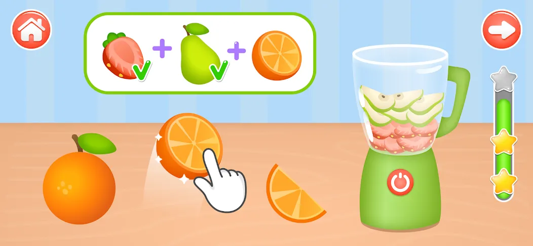 Kids Cooking Games 2+ Year Old [МОД: Деньги, Монеты и Меню MOD] Screenshot 5