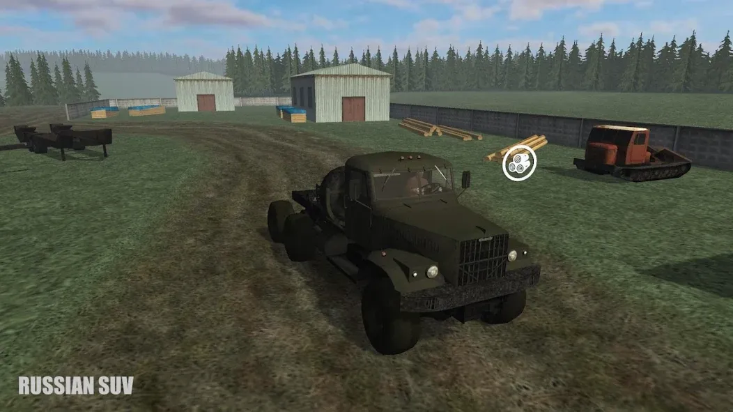 Russian SUV (Русский внедорожник) [МОД: Много монет, Открытые уровни и Мега MOD] Screenshot 1
