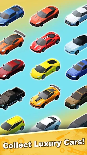 Car Mechanic Tycoon (Кар Механик Тайкун) [МОД: Много денег, Монет и Все открыто] Screenshot 1