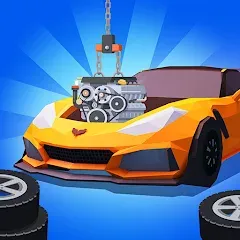 Скачать Car Mechanic Tycoon (Кар Механик Тайкун) [МОД: Много денег, Монет и Все открыто] | Взлом Car Mechanic Tycoon на Андроид