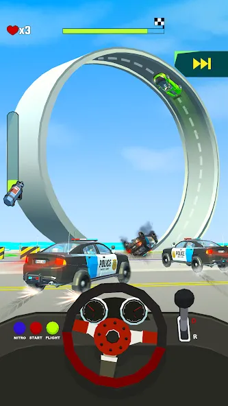 Crazy Rush 3D: Race Master (Крейзи Раш 3Д) [МОД: Меню, Бесконечные монеты и Открытые уровни] Screenshot 4