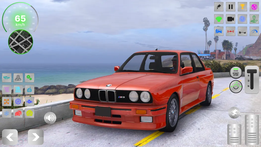 Classic Drift: E30 BMW Racer (Классический дрифт) [МОД: Много монет, Открытые уровни и Мега MOD] Screenshot 1
