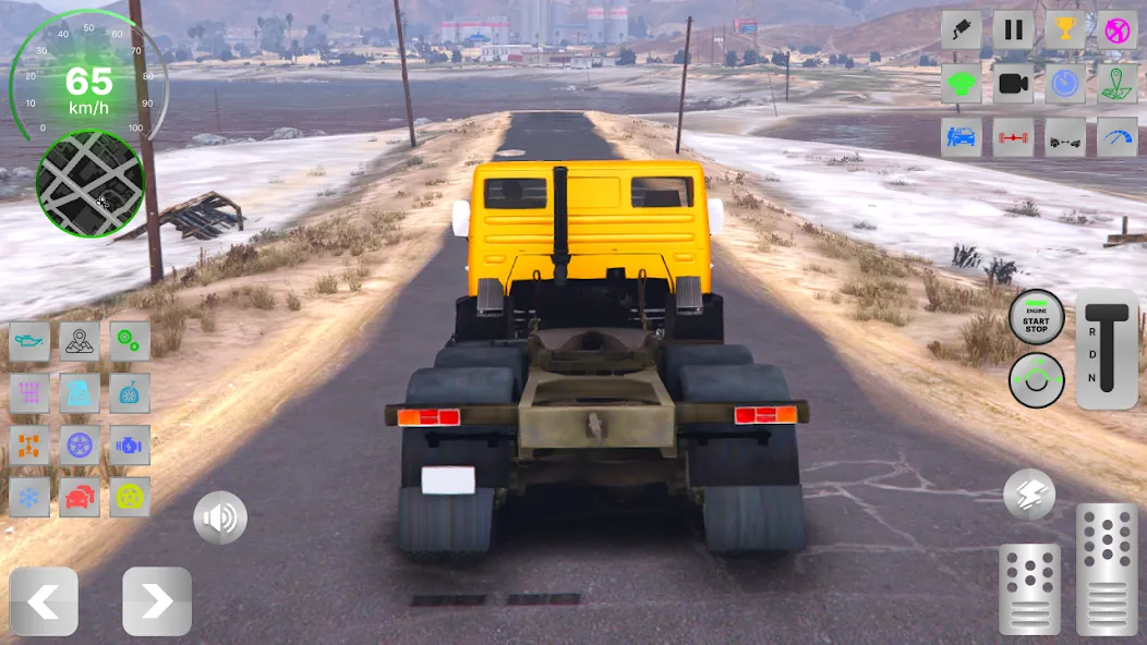 KAMAZ: Ultimate Russian Truck [МОД: Деньги, Монеты и Меню MOD] Screenshot 2