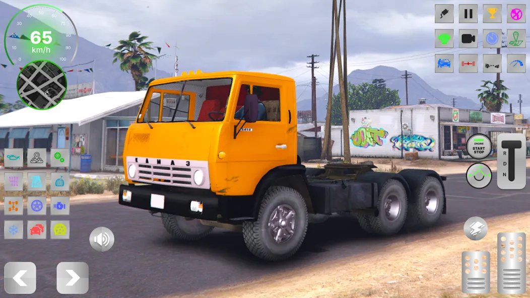 KAMAZ: Ultimate Russian Truck [МОД: Деньги, Монеты и Меню MOD] Screenshot 3