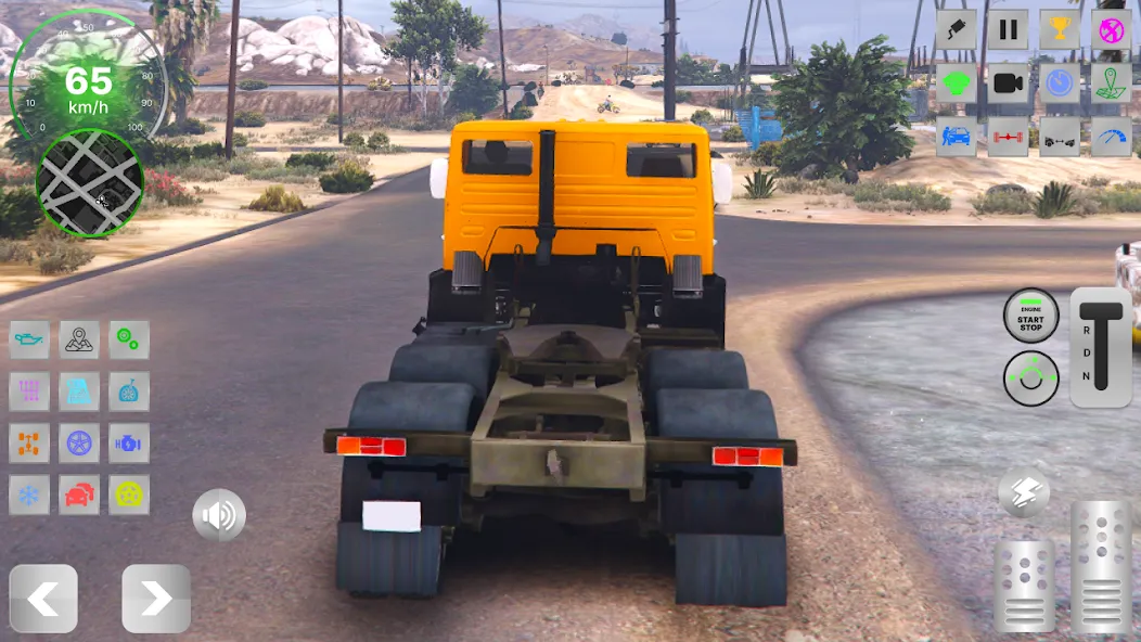 KAMAZ: Ultimate Russian Truck [МОД: Деньги, Монеты и Меню MOD] Screenshot 4