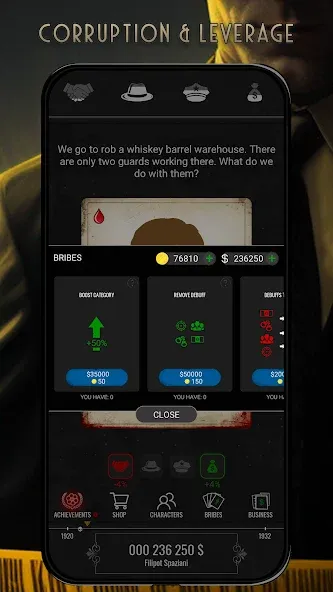 Mafia History (Зэ Хистори оф зэ Мафиа) [МОД: Много монет, Открытые уровни и Мега MOD] Screenshot 4
