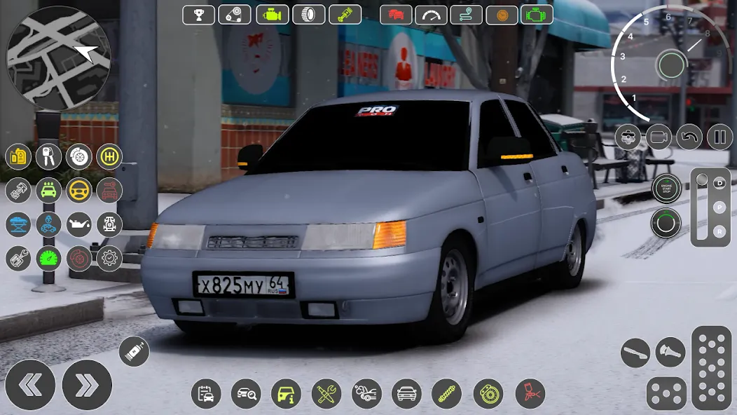 Lada 2110 Special Unit Race [МОД: Деньги, Монеты и Меню MOD] Screenshot 1