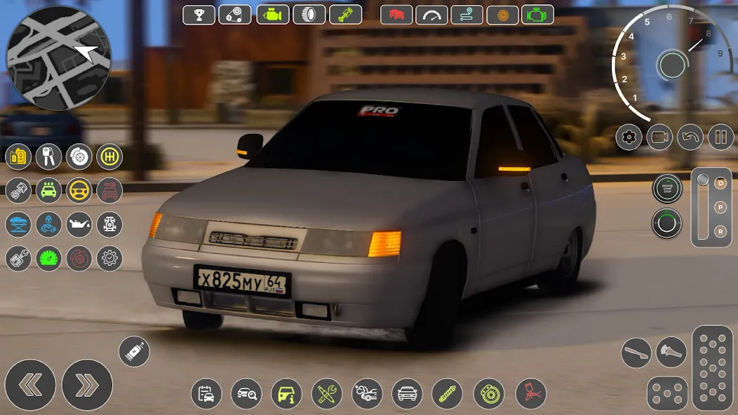 Lada 2110 Special Unit Race [МОД: Деньги, Монеты и Меню MOD] Screenshot 2