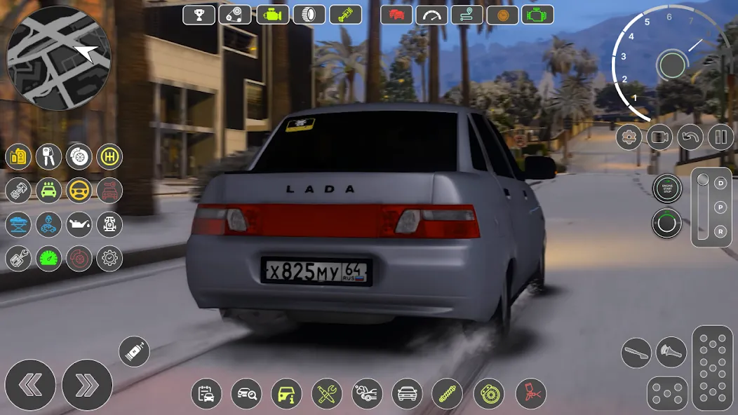 Lada 2110 Special Unit Race [МОД: Деньги, Монеты и Меню MOD] Screenshot 3