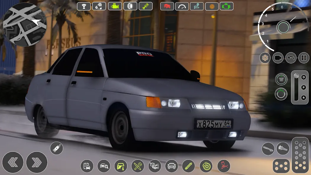 Lada 2110 Special Unit Race [МОД: Деньги, Монеты и Меню MOD] Screenshot 4