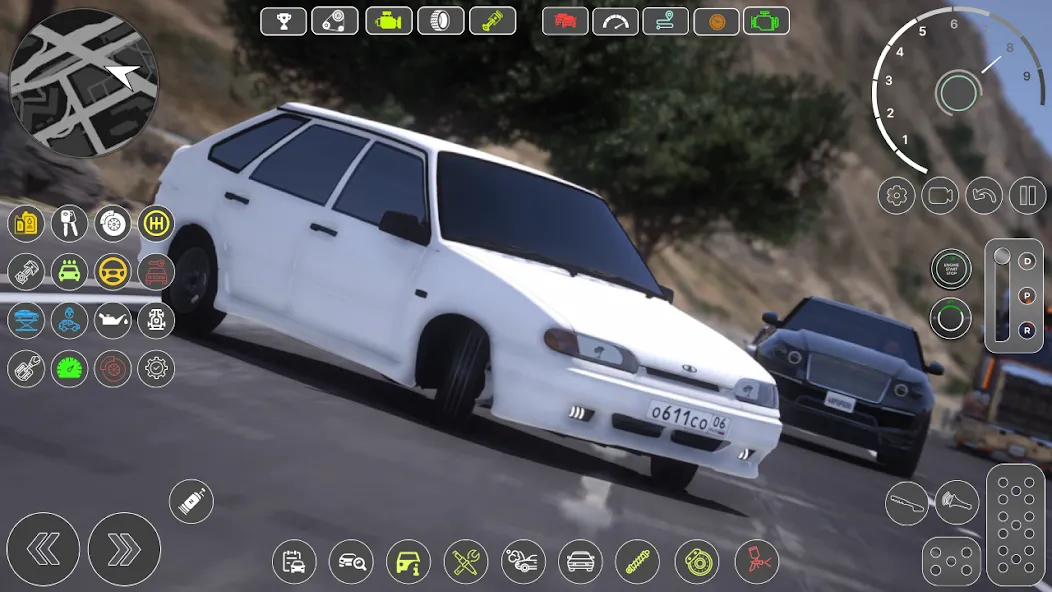 2114 LADA Russian Streets Drag [МОД: Деньги, Монеты и Меню MOD] Screenshot 2
