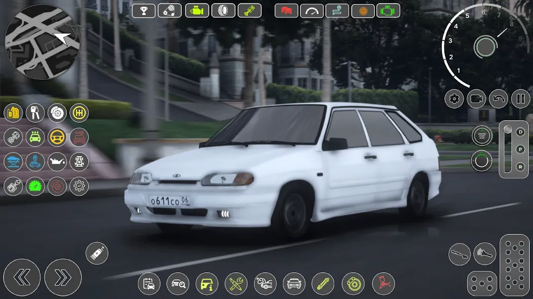 2114 LADA Russian Streets Drag [МОД: Деньги, Монеты и Меню MOD] Screenshot 3