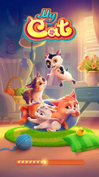 My Cat - Virtual pet simulator (Мой кот) [МОД: Много монет, Открытые уровни и Мега MOD] Screenshot 5