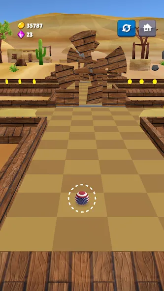 Mini Golf Game - Putt Putt 3D (Мини Гольф Челлендж) [МОД: Бесконечные деньги, Монеты и Мега MOD] Screenshot 2