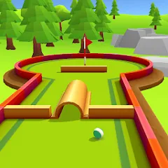 Скачать Mini Golf Game - Putt Putt 3D (Мини Гольф Челлендж) [МОД: Бесконечные деньги, Монеты и Мега MOD] | Взлом Mini Golf Game - Putt Putt 3D на Андроид