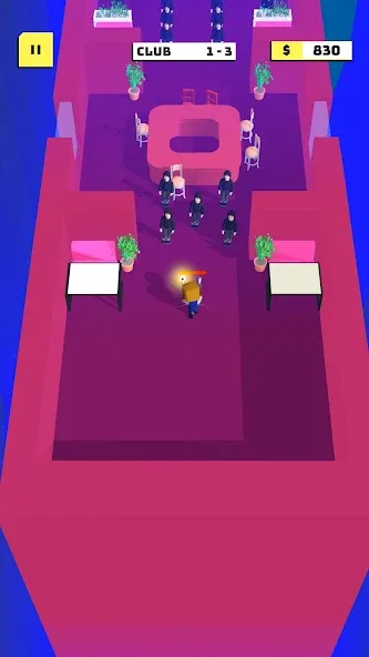 Nightclub Warfare: Roblominer (Найтклаб Варфер) [МОД: Меню, Бесконечные монеты и Открытые уровни] Screenshot 2