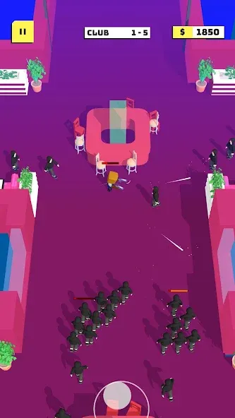Nightclub Warfare: Roblominer (Найтклаб Варфер) [МОД: Меню, Бесконечные монеты и Открытые уровни] Screenshot 3
