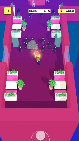 Nightclub Warfare: Roblominer (Найтклаб Варфер) [МОД: Меню, Бесконечные монеты и Открытые уровни] Screenshot 4