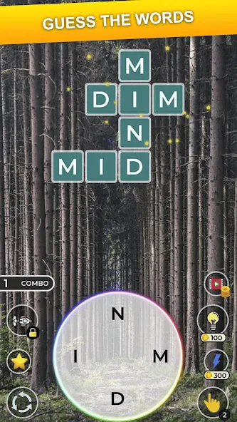 Tricky Words: Word Connect [МОД: Меню, Бесконечные монеты и Открытые уровни] Screenshot 2