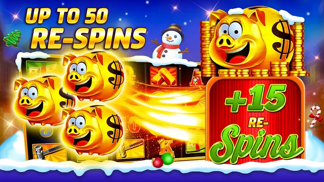 Clubillion Vegas Casino Slots (Клабиллион Вегас Казино Слотс) [МОД: Меню, Бесконечные монеты и Открытые уровни] Screenshot 4