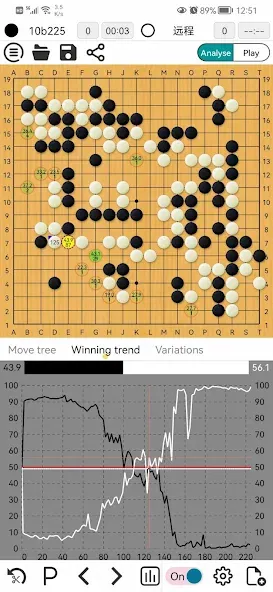 AhQ Go - Strongest Go Game AI (АхКу Го) [МОД: Деньги, Монеты и Меню MOD] Screenshot 3